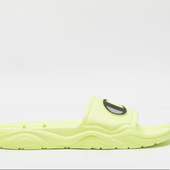 Champion Men’s Hydro C Side Sandals Neon - Picture 6 of 9